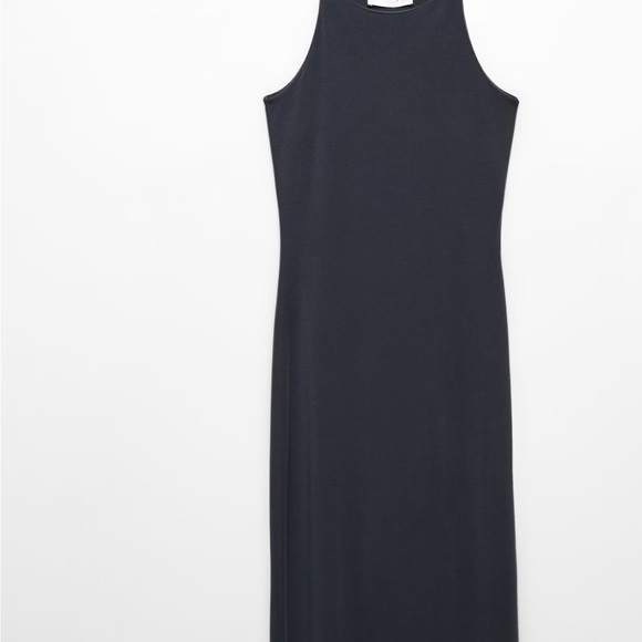 MANGO NWT unopened Modal midi blue dress size 8 - Picture 8 of 8